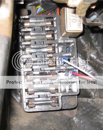 1968 Camaro Fuse Block